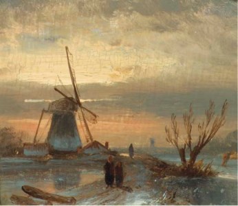 Winter evening