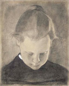 The reading girl (Läsande flicka)