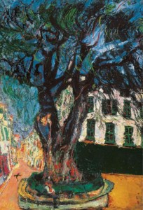 Chaim Soutine, L'arbre de Vence