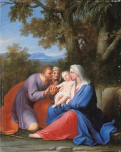 The Holy Family with Saint Anne