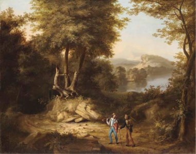 Hunters in a Landscape