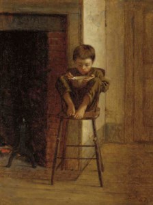 Little Boy on a Stool