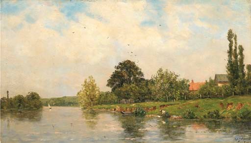 Washing on the Banks of the River