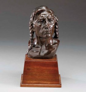 Head of a Sioux Indian