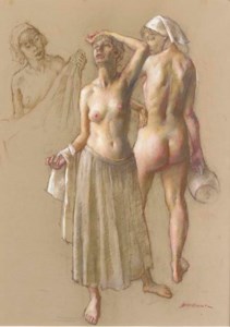 Study of Female Nude