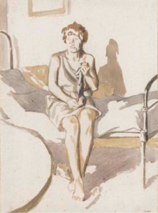 Seated girl