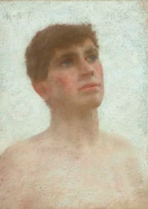 Portrait of a boy, shoulder-length