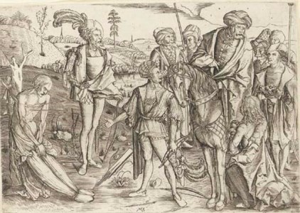 The King's Sons shooting their Father's corpse (B. 4)