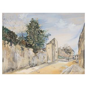 Rue de village (Executed circa 1916)