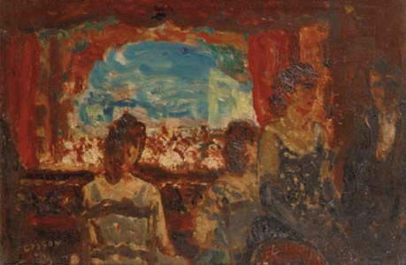 At the theatre