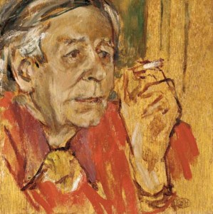 Portrait of Raymond Mortimer