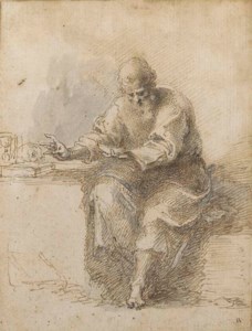 St Jerome reading