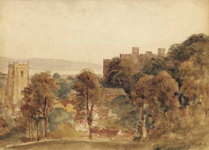 View of Ludlow Castle