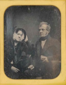 Seated couple