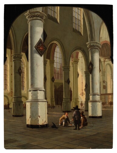 Interior of the Oude Kerk, Delft