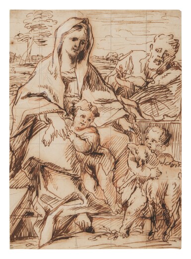 The Holy Family with St. John