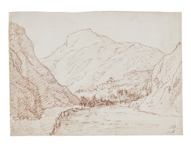 A mountainous landscape