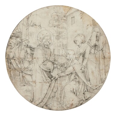 Christ taking leave of His Mother