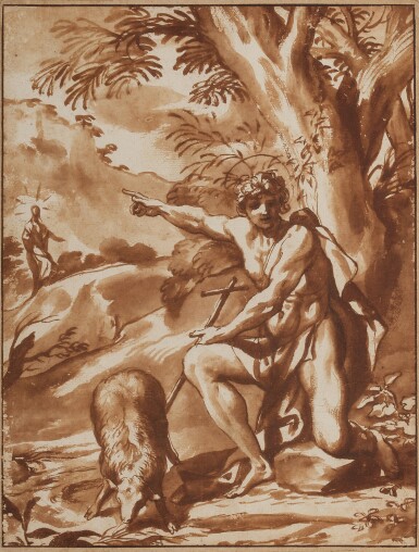 St. John the Baptist bearing witness