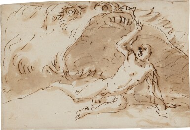 Jonah disgorged by the Whale