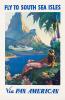 Fly to South Sea Isles Via Pan American. Circa 1938.