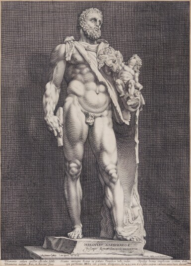 The Emperor Commodus as Hercules (B. 144; Holl. 146; S. 313)