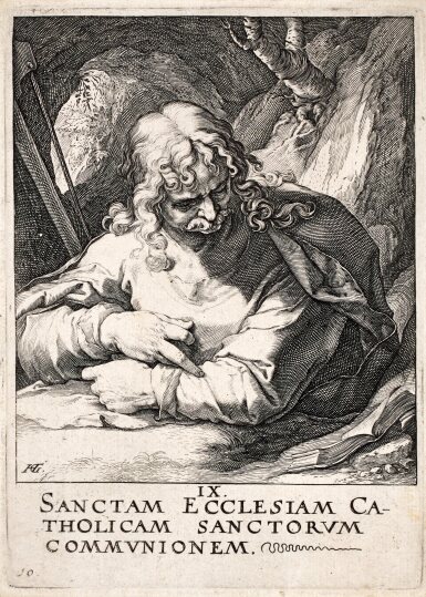 Christ, the Apostles and St. Paul with the Creed: Seven Plates (B. 47-53; Holl. 38-44, S. 270-272; 274-277) 
