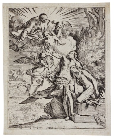The Sacrifice of Isaac by his Father Abraham (Bartsch 2)
