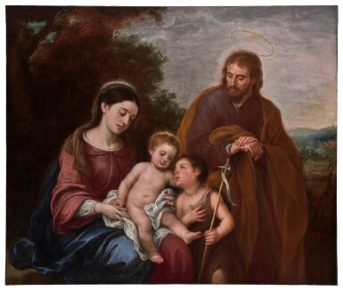 Bartolomé Estebán Murillo, Holy Family with a Young Saint John the Baptist