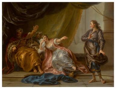 CHARLES-ANTOINE COYPEL, Joseph Accused by Potiphar's Wife