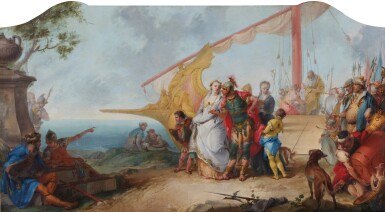 Reunion of Anthony and Cleopatra in Alexandria