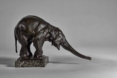 Éléphant d'Asie "Il y arrivera," Petit Modèle