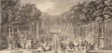 The Grove of the Arc de Triomphe in the Gardens of Versailles