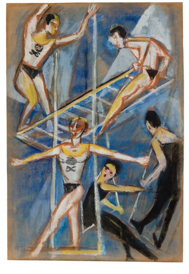 Trapezkünstler II (Trapeze Artist II)