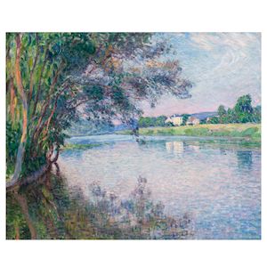 Bord de Marne à Lagny (Painted in Lagny-sur-Marne circa 1903)