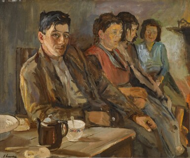 Mrs O'Sullivan and her Family
