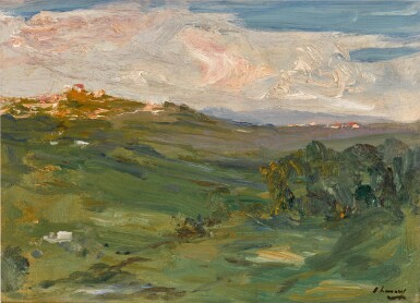A Moorish Landscape - Evening