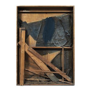 ANTONI TÀPIES (1923-2012) Caixa d'embalar (Packing Box) (Executed in 1969)