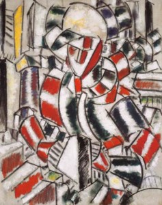Fernand Léger, La femme en rouge et vert