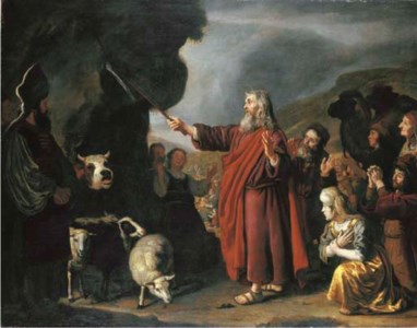 Moses Striking the Rock