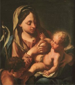 The Madonna and Child with the Infant Saint John the Baptist