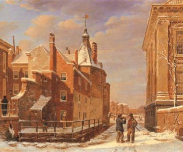 A view of the Mauritshuis and the Torentje, The Hague