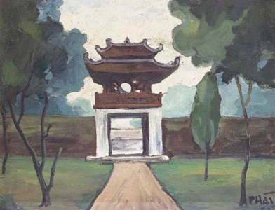 Temple of Literature in Hanoi