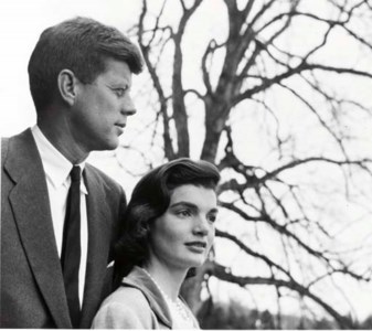Jacqueline and John Kennedy