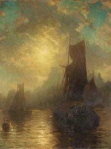 Sunset over the Harbor