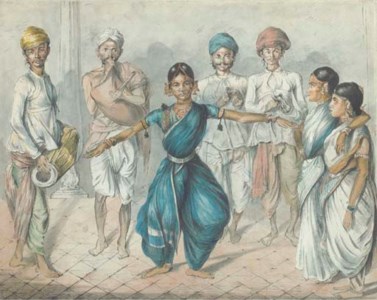 Dancing Girls and Musicians, Coromandel, Madras