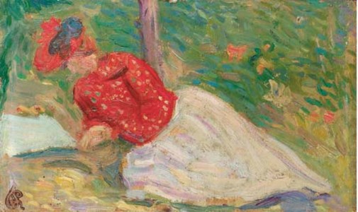 Femme allongée