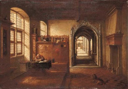 Saint Jerome in his study