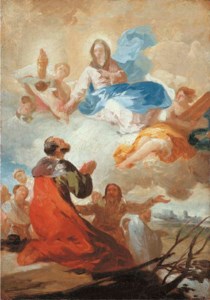 Francisco José de Goya y Lucientes, The Appearance of the Virgen del Pilar to Saint James