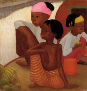 Burmese Children on the Irrawaddy